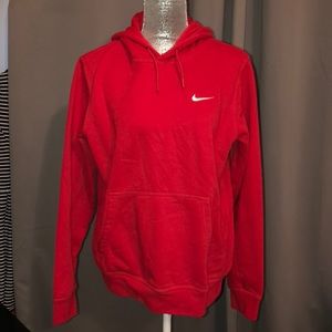 Nike Red Logo Sweatshirt